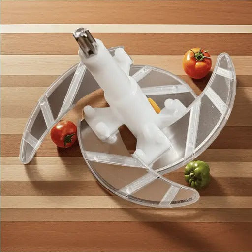 Assorted Stainless Steel Manual Food Chopper 2L