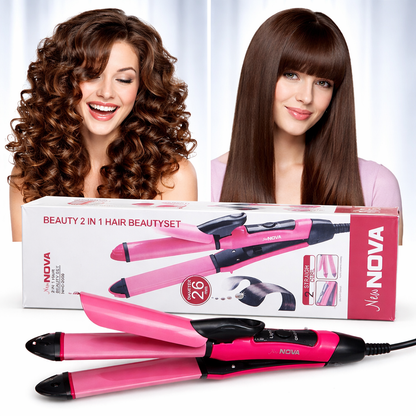 Nova 2-in-1 Hair Straightener