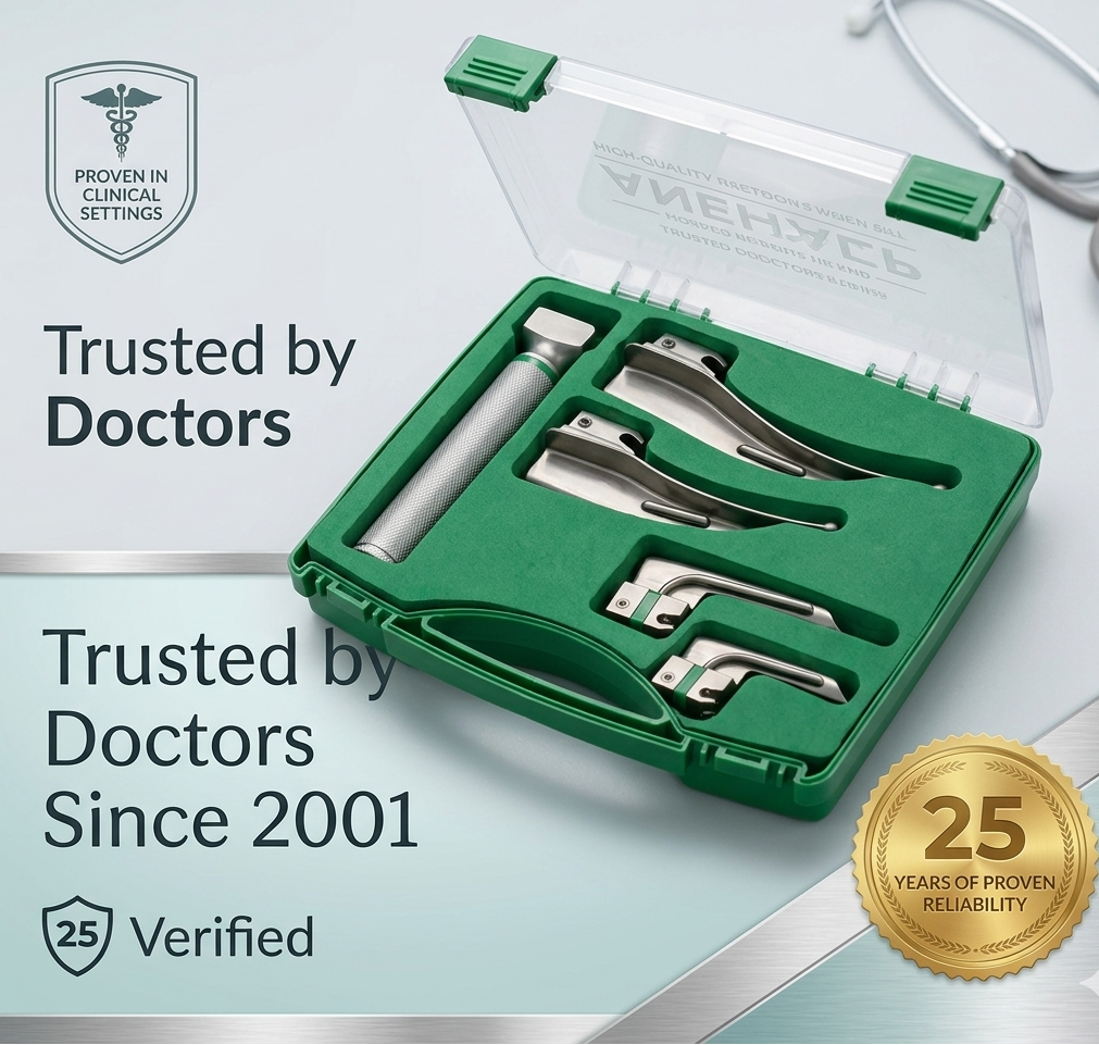 Fiber Child Laryngoscope - 4 Blade